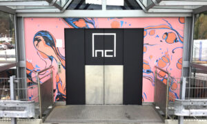 NeckarCenter Wandveredlung Aufzug Portal
