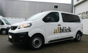 Albblick Fahrzeugbeschriftung Peugeot