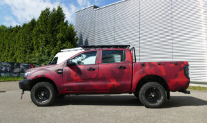 Ford Ranger Camouflage rot