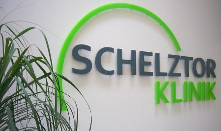 3D Acrylglasbuchstaben Schelztor Klink Esslingen